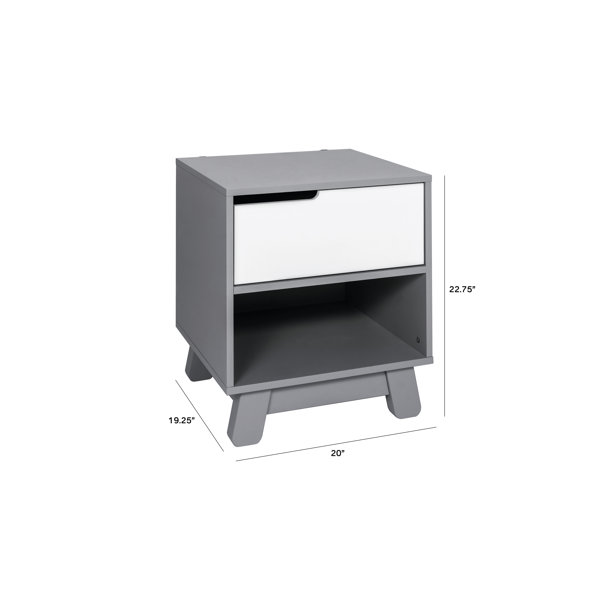 babyletto Hudson 1 Drawer Solid Wood Nightstand & Reviews | Perigold